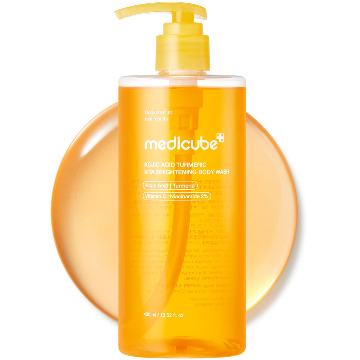 KOJIC ACID TURMERIC BRIGHTENING BODY WASH 400ML