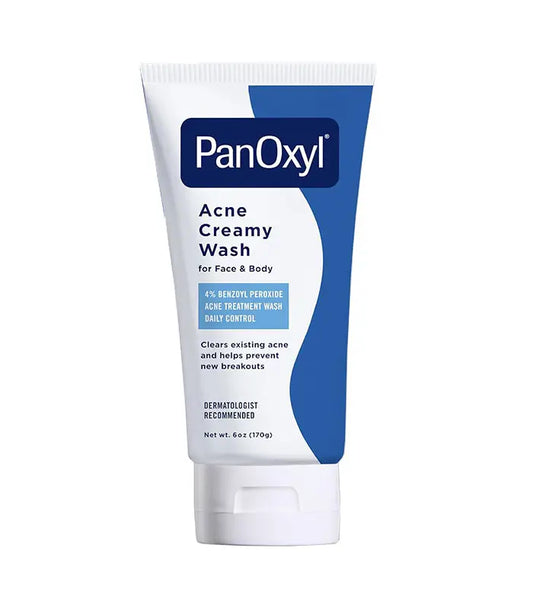 PANOXYL ACNE CREAMY WASH BENZOYL PEROXIDE 4% 6OZ