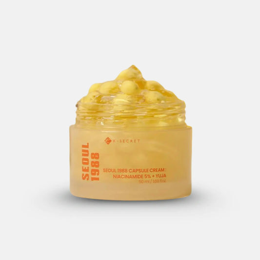 SEOUL 1988 CAPSULE CREAM : NIACINAMIDE 5% + YUJA 50ML