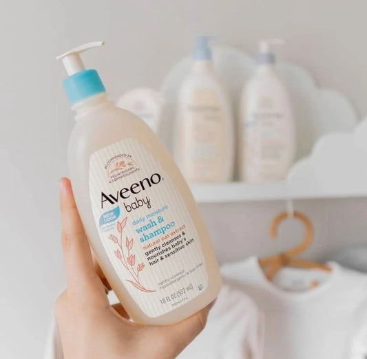 Aveeno Baby Wash & Shampoo - Natural Oat Extract 532ml